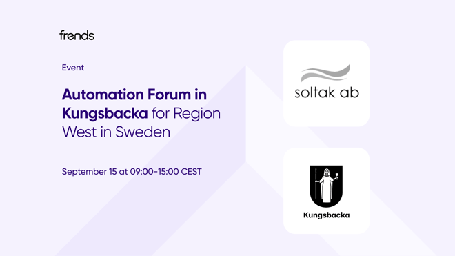 Automation Forum in Kungsbacka