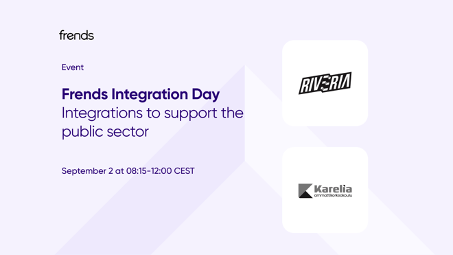 Frends Integration Day: Integrations to support the public sector