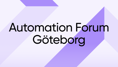 Automation Forum Göteborg