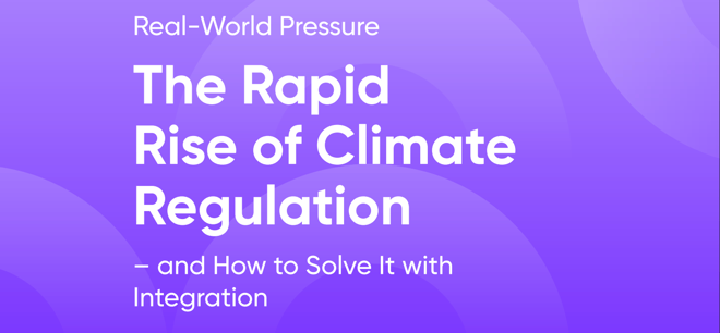 The Rapid   Rise of Climate Regulation – and How to Solve It with Integration  
