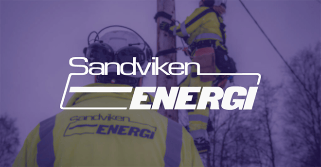 Sandviken Energi: 179 times faster processes and GDPR compliance