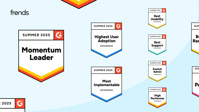 G2 Summer 2025 report: Frends keeps momentum as enterprise leader in Usability and Implemention