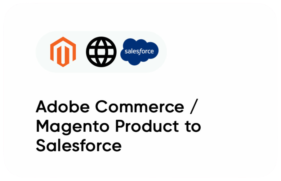 Magento Product to Salesforce