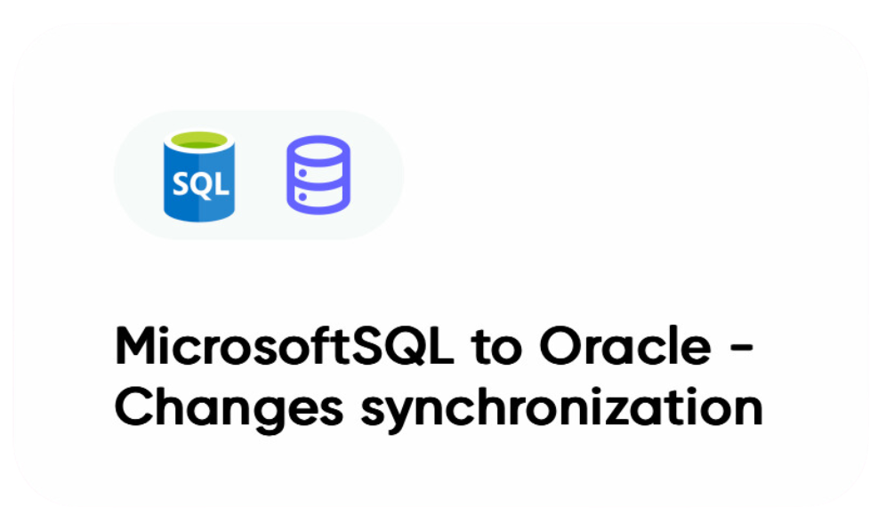 SQl Oracle sync